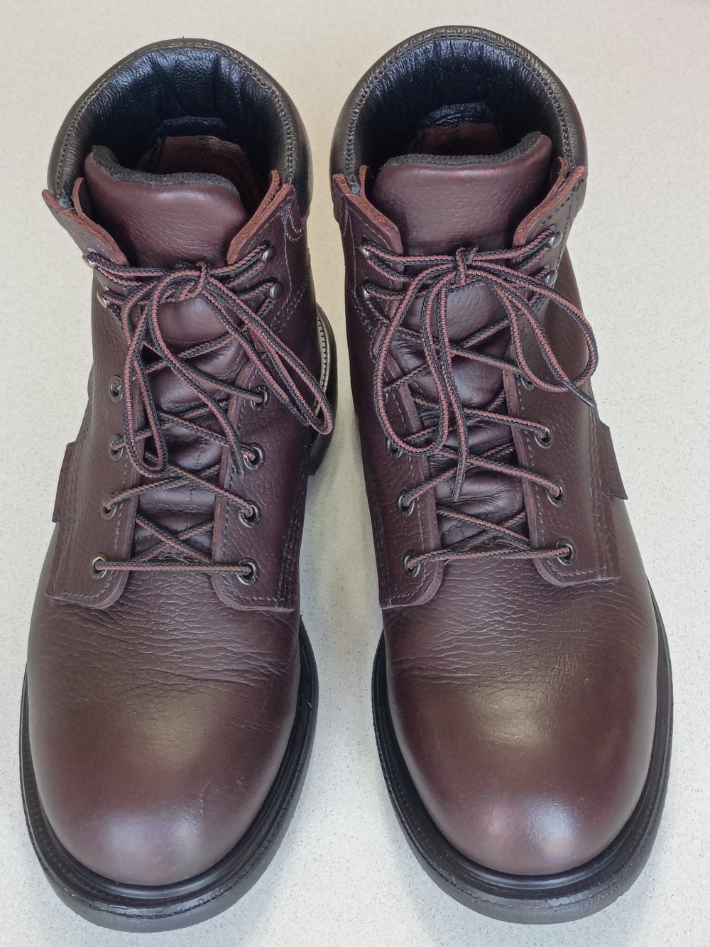 Red Wing 9 EE Men's Brown Leather Lace-Up Work Boots 606 Wide Durable Everyday